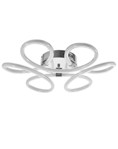 Люстра 1799/6LED 90 Вт 4000К хром d.60 см Bayerlux