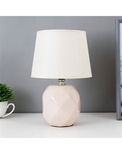 Лампа настольная 08946/1 E14 40Вт бежевый 17х17х28 см Risalux