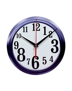 Часы настенные «Классика», плавный ход, d=24 см Соломон