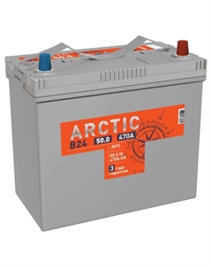 Автомобильный аккумулятор Titan Arctic AsiaSilver 50 Ач 6СТ-50.0 VL, обратная полярность Титан