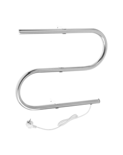 Полотенцесушитель электрический ТЕРА, S-образный, 420х500 мм, правый Тера