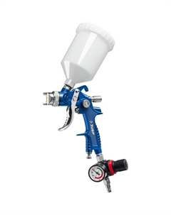 Краскопульт PRO, пневматический, профессиональный, HVLP, c верхним бачком, 1.4 мм Зубр