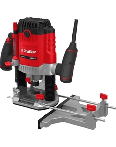 Универсальный фрезер ФМ-1650, 1650 Вт, 6000-26000 об/мин, цанга 6/8 мм, фреза 74 мм Зубр