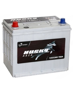 Автомобильный аккумулятор Husky Asia 85 Ач, 105D26R, прямая полярность