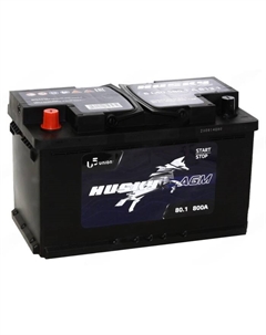 Автомобильный аккумулятор Husky AGM 80 Ач, прямая полярность