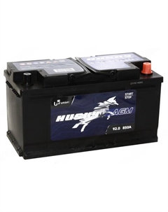 Автомобильный аккумулятор Husky AGM 92 Ач, обратная полярность