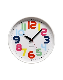 Часы настенные круглые «Классика», белый обод, 30×30 см Troykatime