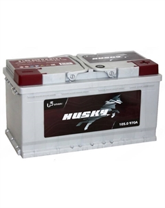 Автомобильный аккумулятор Husky 105 Ач, 6СТ-105.0, обратная полярность