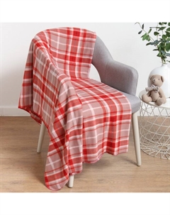 Плед флисовый «Красный бархат», 150×200 см, флис, 150 г/м² Адель