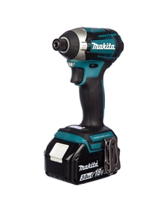 Дрель-шуруповерт DTd154RFE, ударная, б/щет, 18 В, 2×3 Ач, 1100/2100/3600 об/м, кейс Makita
