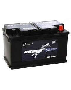 Автомобильный аккумулятор Husky AGM 80 Ач, обратная полярность