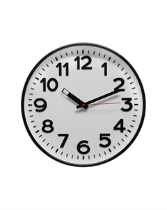 Часы настенные, серия: Классика, d-30.5 см, объёмные цифры Troykatime