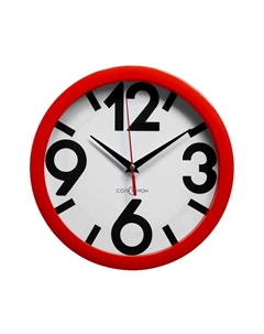 Часы настенные, d-28 см, интерьерные, Классика, бесшумные Соломон