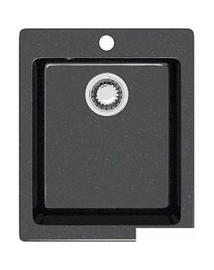 Кухонная мойка Карельский камень модель 8/Q4 (черный) Marrbaxx