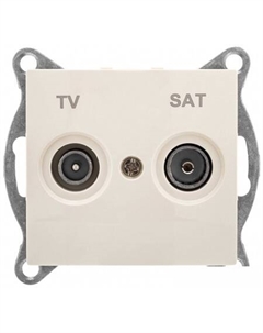 Розетка телевизионная Bravo С10TS1-003 Gusi electric