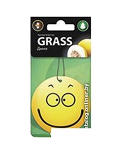 Картонный ароматизатор Смайл, дыня ST-0399 Grass