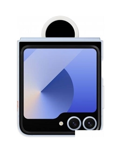 Чехол для телефона Clear Case Galaxy Z Flip6 (прозрачный) Samsung