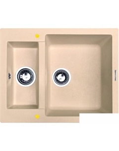 Кухонная мойка Rechteck 600.2 (топленое молоко) Zigmund & shtain