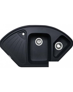 Кухонная мойка ECKIG 1000.2 (темная скала) Zigmund & shtain