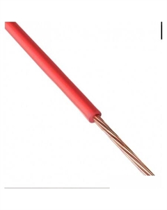 Провод силовой 01-6534 (10 м, красный) Rexant