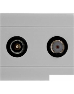 Розетка телевизионная Evolution 101.6434.G Scame