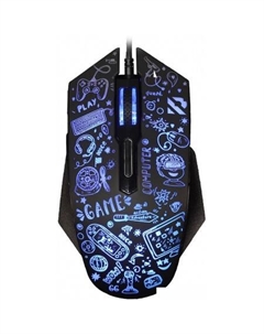 Игровая мышь RUSH X15 (черный) Smartbuy