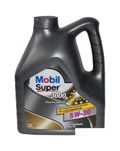 Моторное масло Super 3000 X1 Formula FE 5W-30 4л Mobil