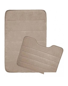Набор ковриков Велюр 7174 (мокко) Вилина