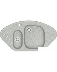 Кухонная мойка Карельский камень модель 23/Q10 (светло-серый) Marrbaxx