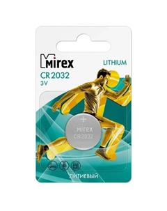 Батарейки CR2032 1 шт Mirex