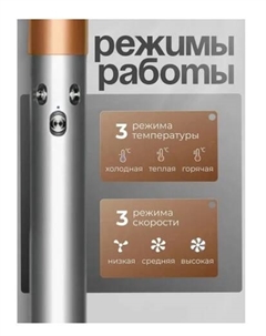 Фен-стайлер X9 Pro (евровилка, серый) Sencicimen