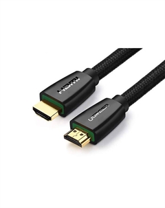 Кабель UGREEN HD118-40412 HDMI 1.4 to HDMI 1.4, в нейлоновой оплётке, 5m, Black Ugreen
