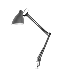 Светильник настольный (уч) 13881 KD-335 C09 св.сер. (1*40Вт, Е27) Camelion