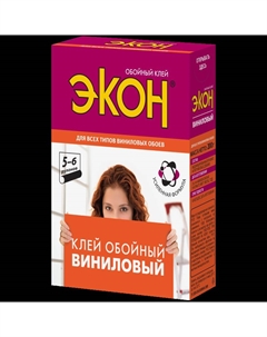 Клей для обоев Виниловый 200г Экон