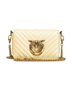 Сумка Sheepskin With Cow Leather Bird Bag, Portable Crossbody Bag Pinko