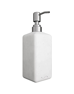 Дозатор для жидкого мыла Emily Slim с металлической помпой, белый матовый Musko