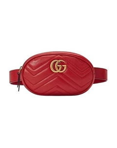 Сумка GG Marmont Leather Sling Bag Fanny Pack (Basic Set+Shopping Bag) Gucci