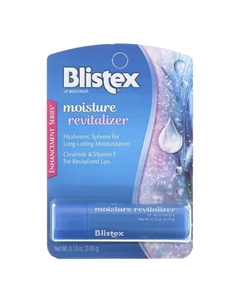 Интенсивно увлажняющий бальзам для губ с гиалуроновыми сферами Moisture Revitalizer Blistex