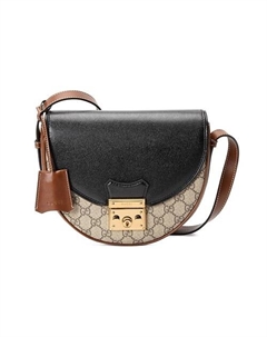 Сумка Padlock Canvas With Leather Saddle Bag (Basic Set+Box) Gucci
