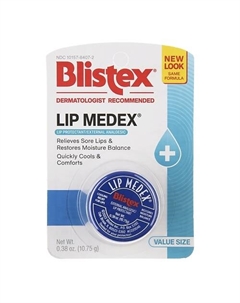 Восстанавливающий бальзам для губ с охлаждающим эффектом Lip Medex Blistex