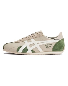 Кроссовки Runspark Anti-Slip Wear-Resistant Beige Green Onitsuka tiger