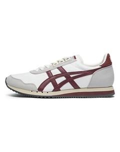 Кроссовки Dualio Marathon Running Shoes 'White Grey Burgundy' Onitsuka tiger