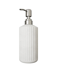 Дозатор для жидкого мыла Chloe Slim с металлической помпой, белый матовый Musko