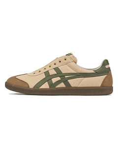 Кроссовки Tokuten Slip On 'Beige Brown Green' Onitsuka tiger