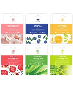 Набор тканевых масок для лица Name skin care