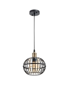 Светильник 88301/1 E27 40 Вт черный 23×23×20-120 см Bayerlux