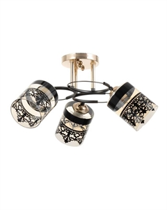 Люстра «Рейна» 3хЕ27 40 Вт черный 58×58×27 см Bayerlux