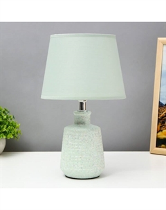 Настольная лампа «Мила» E14 40 Вт мятный 20×20×33 см Risalux