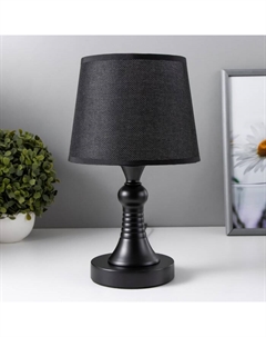 Лампа настольная Е27 25W 220В "Турон черная" 31х19х19 см Risalux