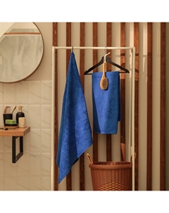 Полотенце махровое «Терри» 50×90 см, электрик Этель